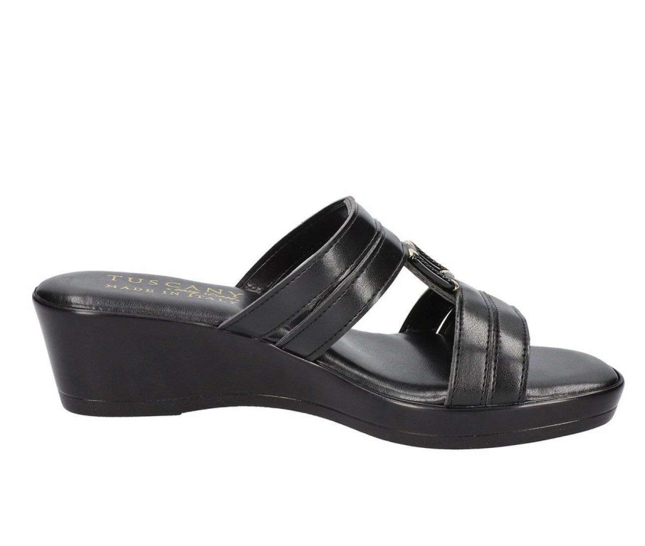 Wedge Sandals * | Women'S Tuscany By Easy Street Anzola Wedges