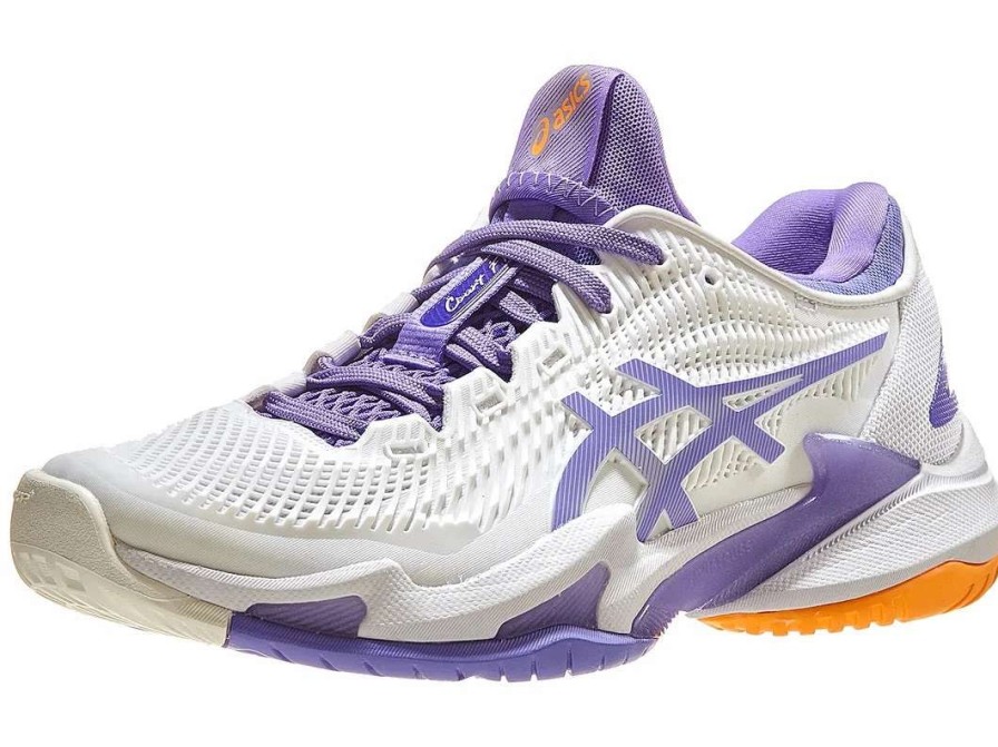 Footwear * | Masters Racket Asics Court Ff 3 White/Amethyst Women'S Tennis Shoes 2023 New Arrival