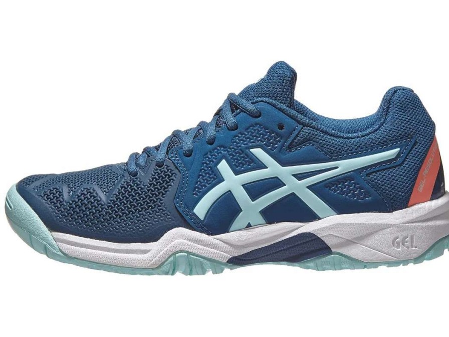 Footwear * | Masters Racket Asics Gel Resolution 8 Gs Indigo/Blue Junior Tennis Shoes 2022 New Arrival