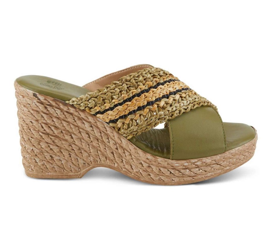 Wedge Sandals * | Women'S Spring Step Fazzina Espadrille Wedge Sandals