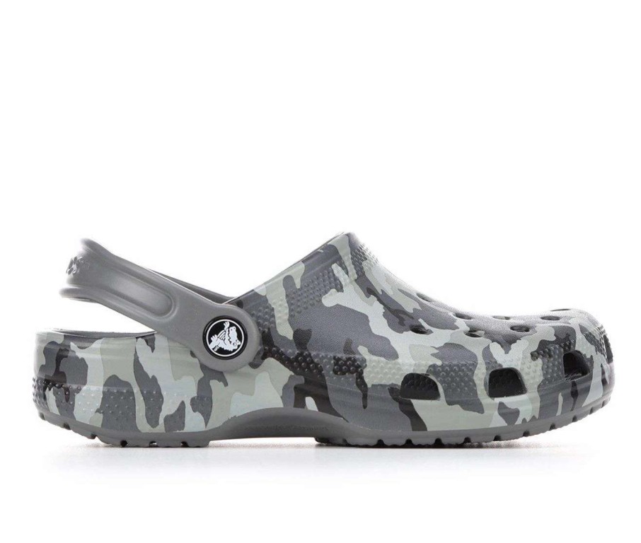 Outdoor And Hiking Sandals * | Kids' Crocs Little Kid & Big Kid Classic Camo Clogs