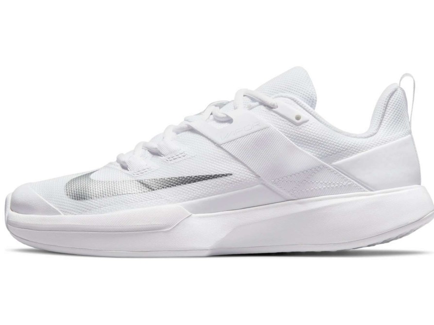 Footwear * | Masters Racket Nike Vapor Lite White/Purple/Silver Women'S Shoe