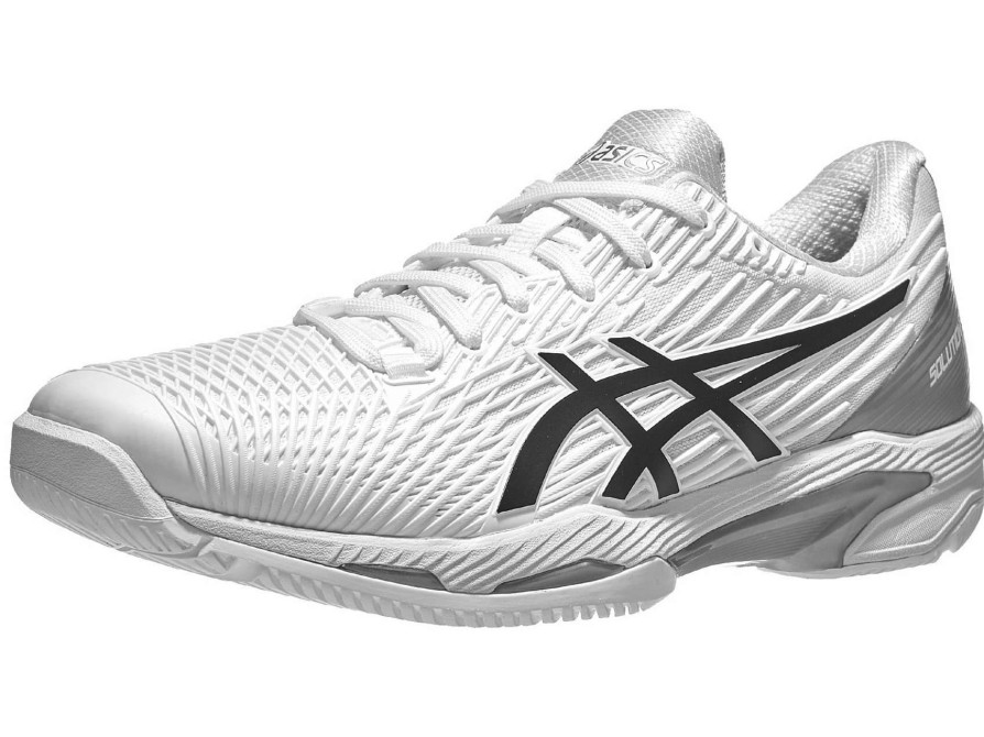 Footwear * | Masters Racket Asics Solution Speed Ff 2 White/Black Women'S Shoes