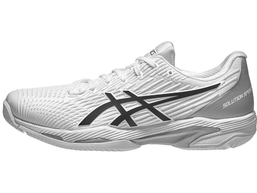 Footwear * | Masters Racket Asics Solution Speed Ff 2 White/Black Women'S Shoes